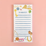 Good Luck Charm Manifesting Notepad by Gert & Co