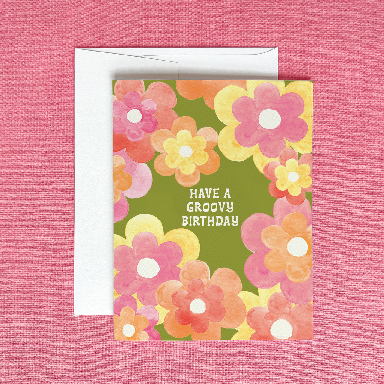 'Have a Groovy Birthday' Greeting Card