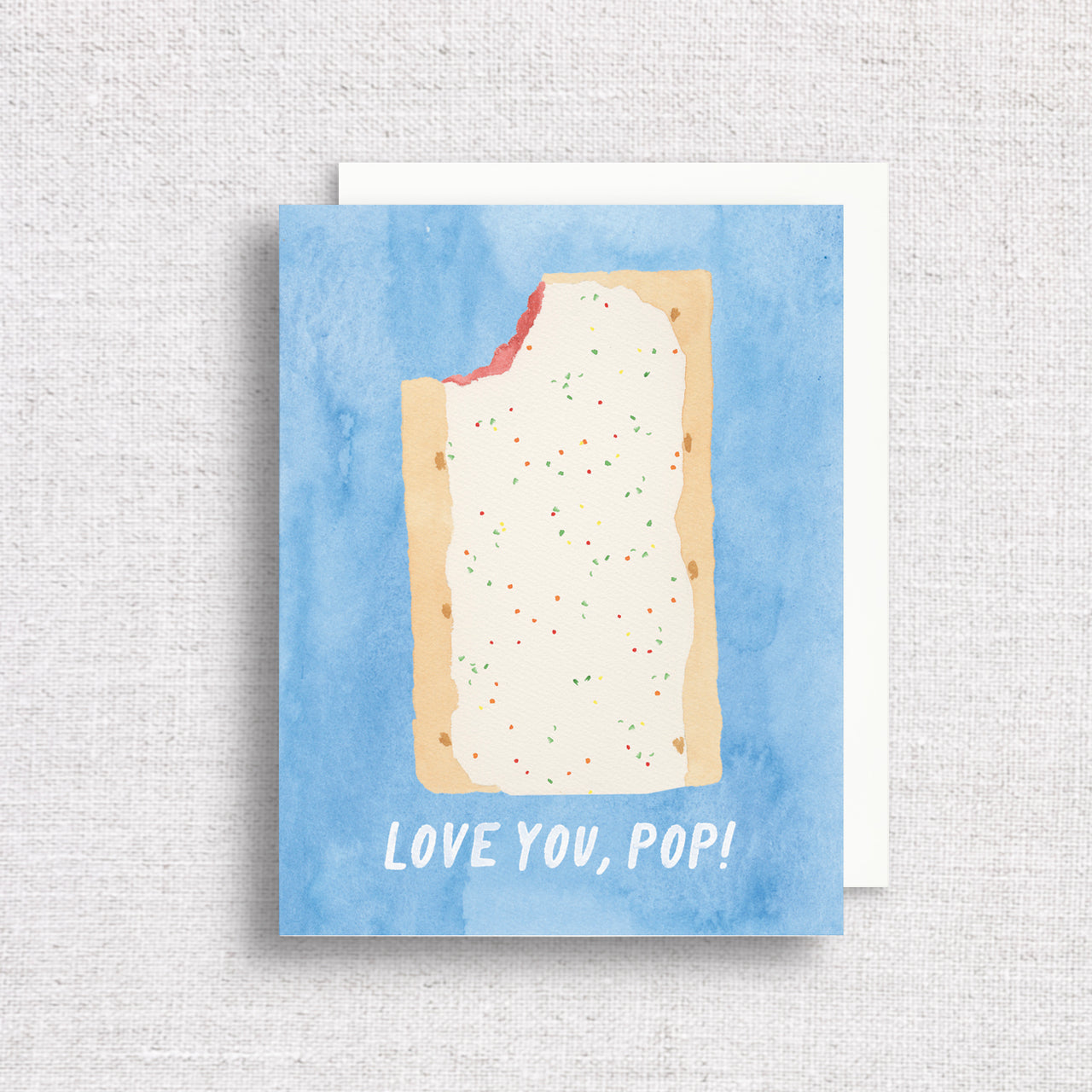 Love You, Pop Toaster Pastry Greeting Card by Gert & Co