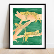 Lounging Cheetahs Art Print by Gert & Co