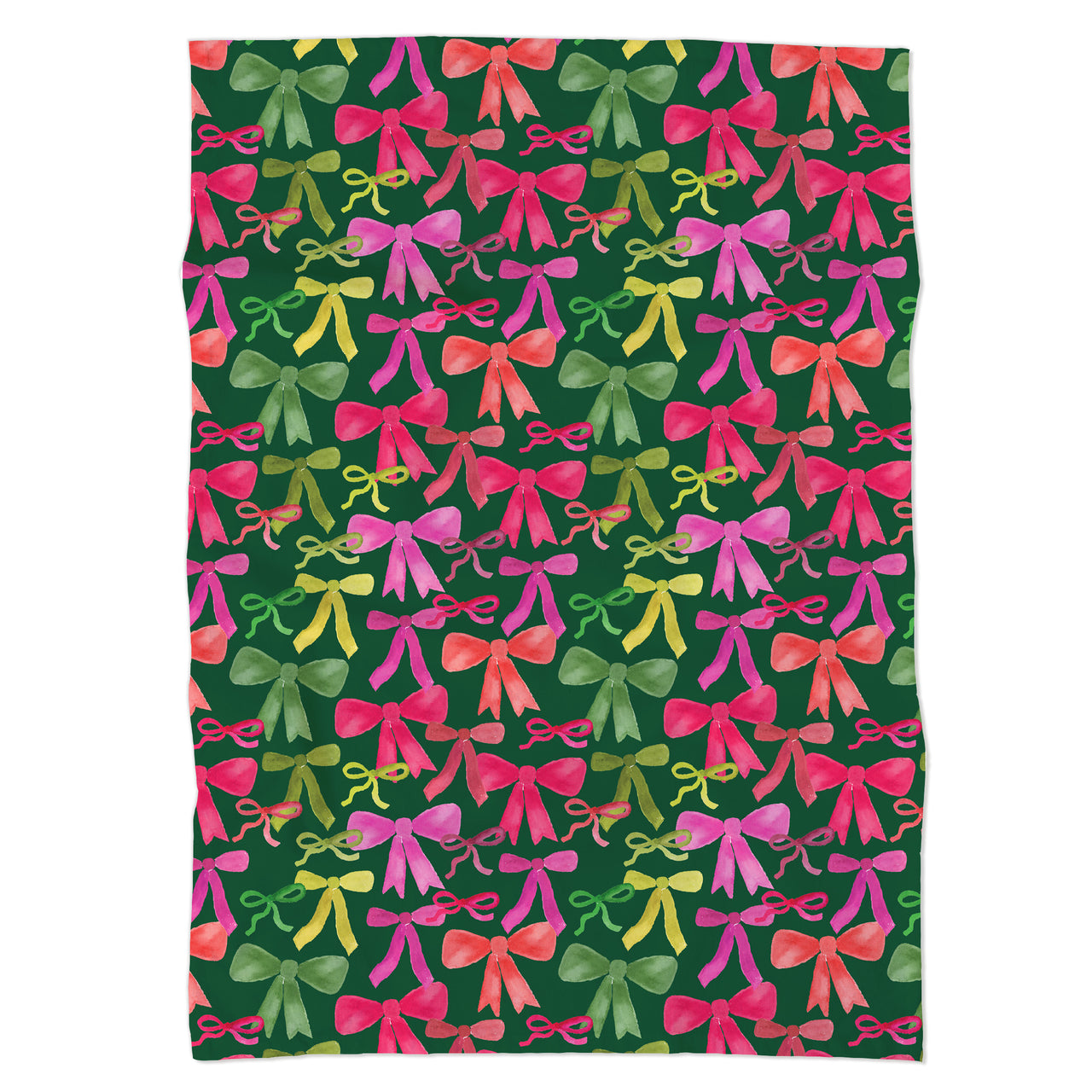 Christmas Bows Tea Towel