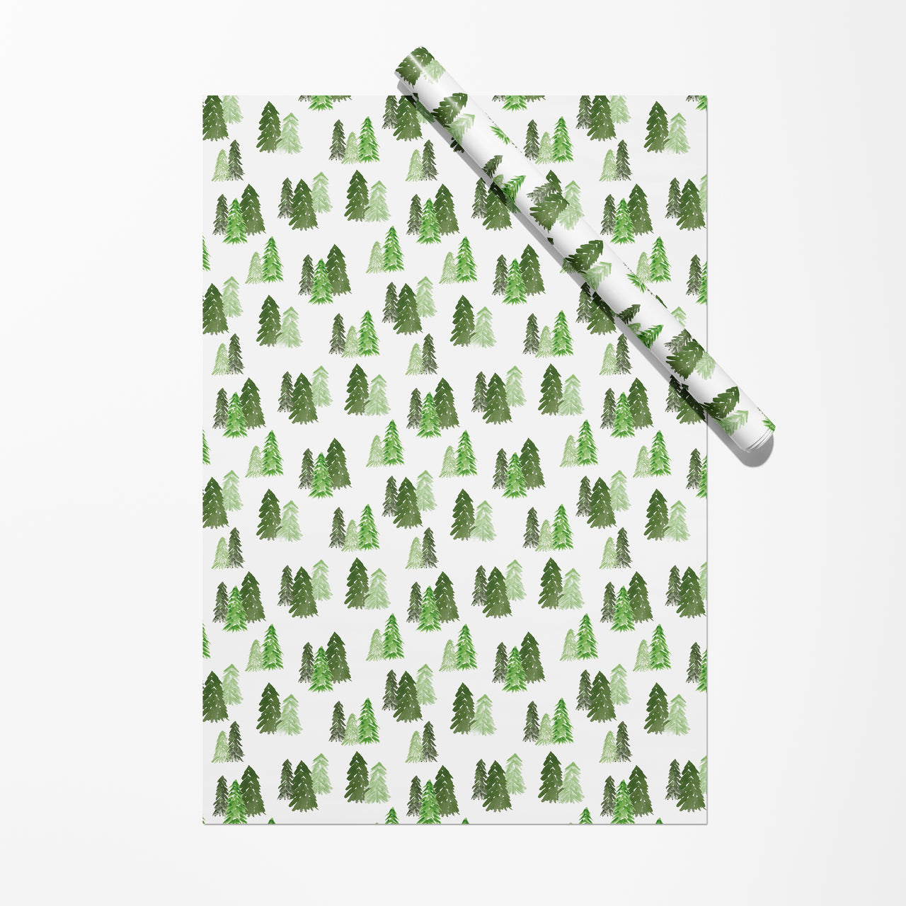 Forest Trees Gift Wrap by Gert & Co