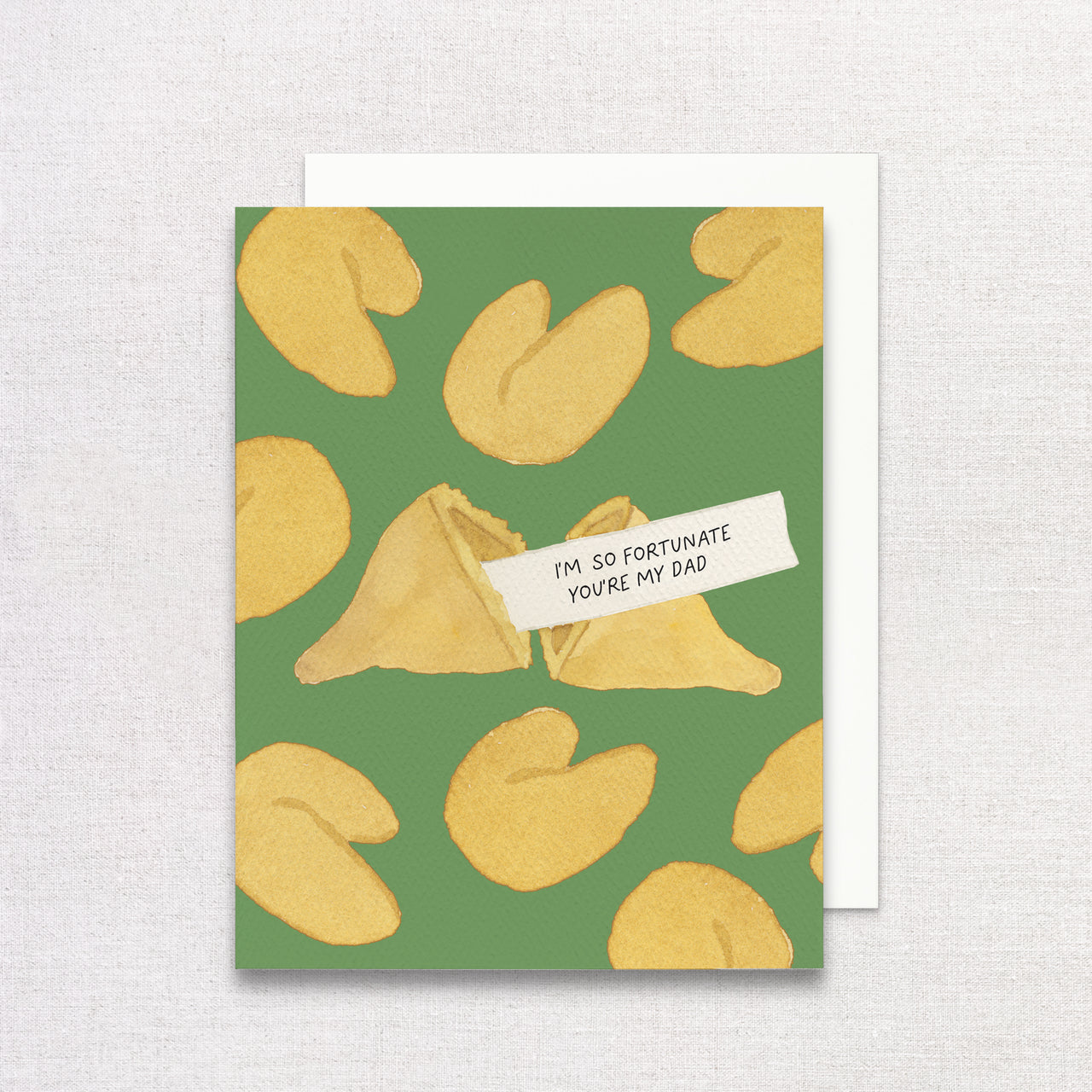 Fortunate You're My Dad Greeting Card by Gert & Co