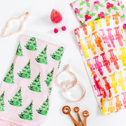 Pink Christmas Tea Towels by Gert & Co
