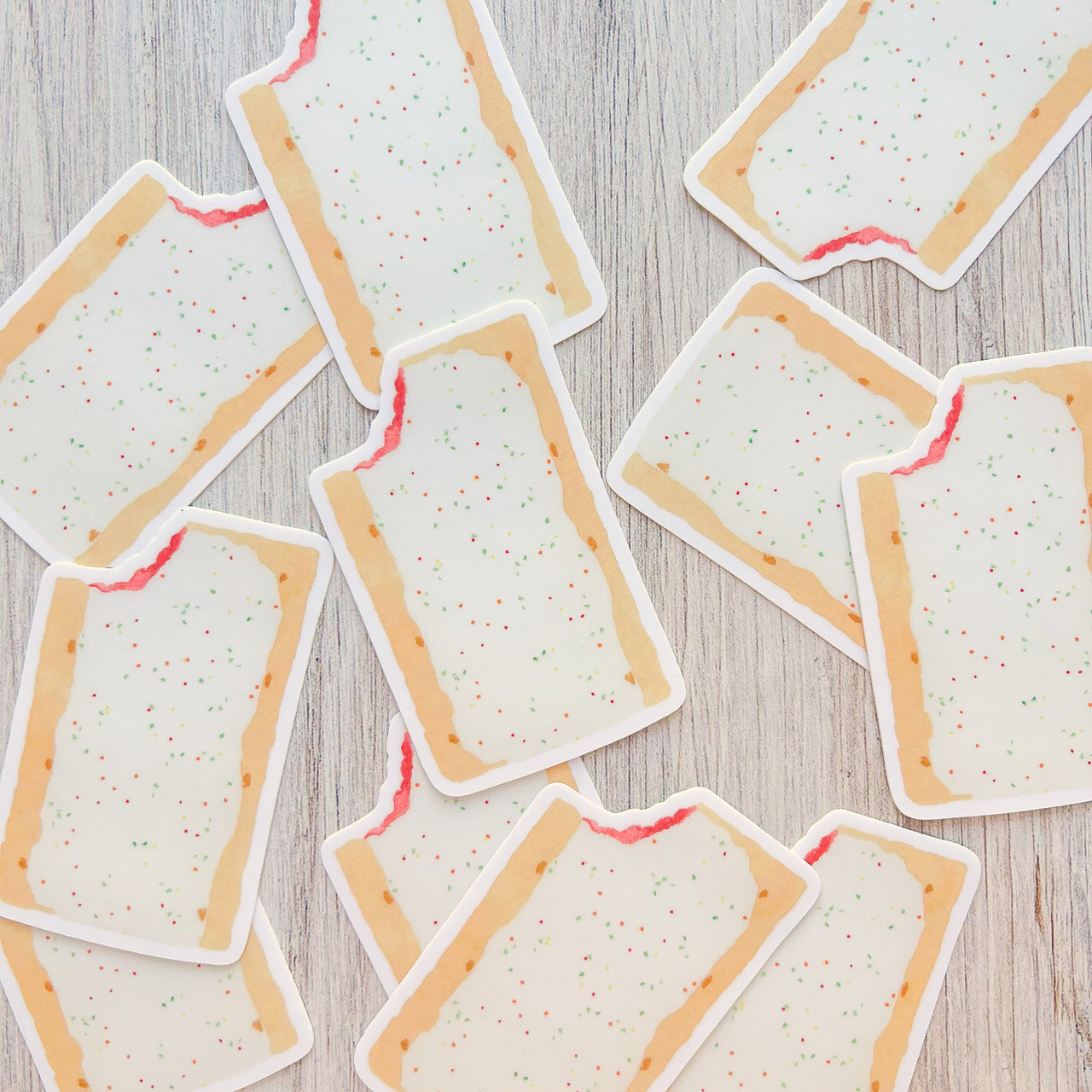 Strawberry Toaster Pastry Sticker by Gert & Co