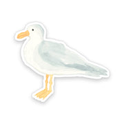 Watercolor Seagull Sticker