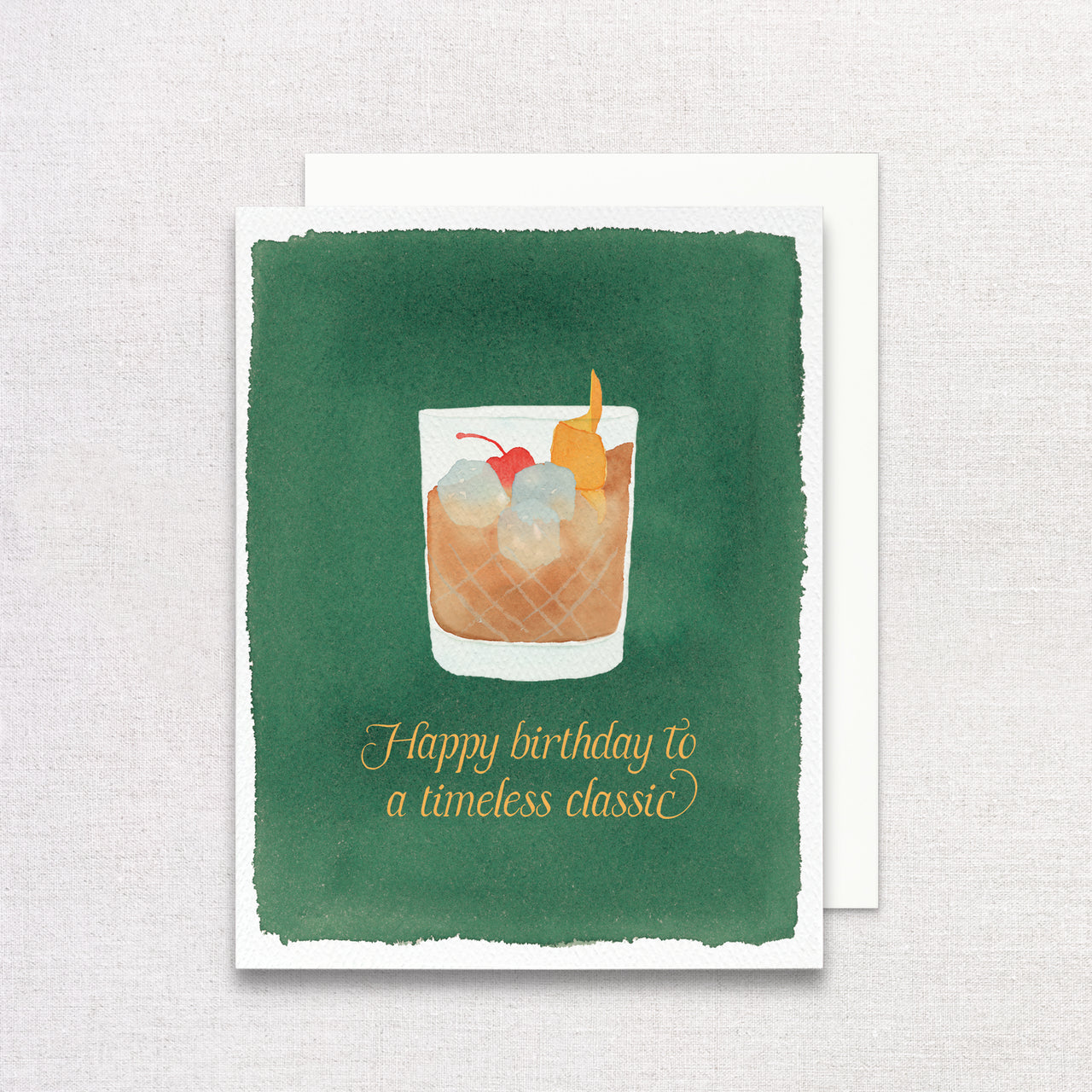 Old Fashioned Birthday Greeting Card by Gert & Co