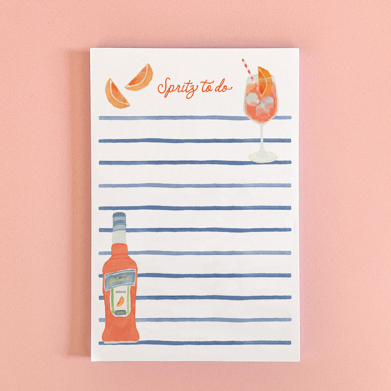 Spritz To Do Aperol Spritz Notepad