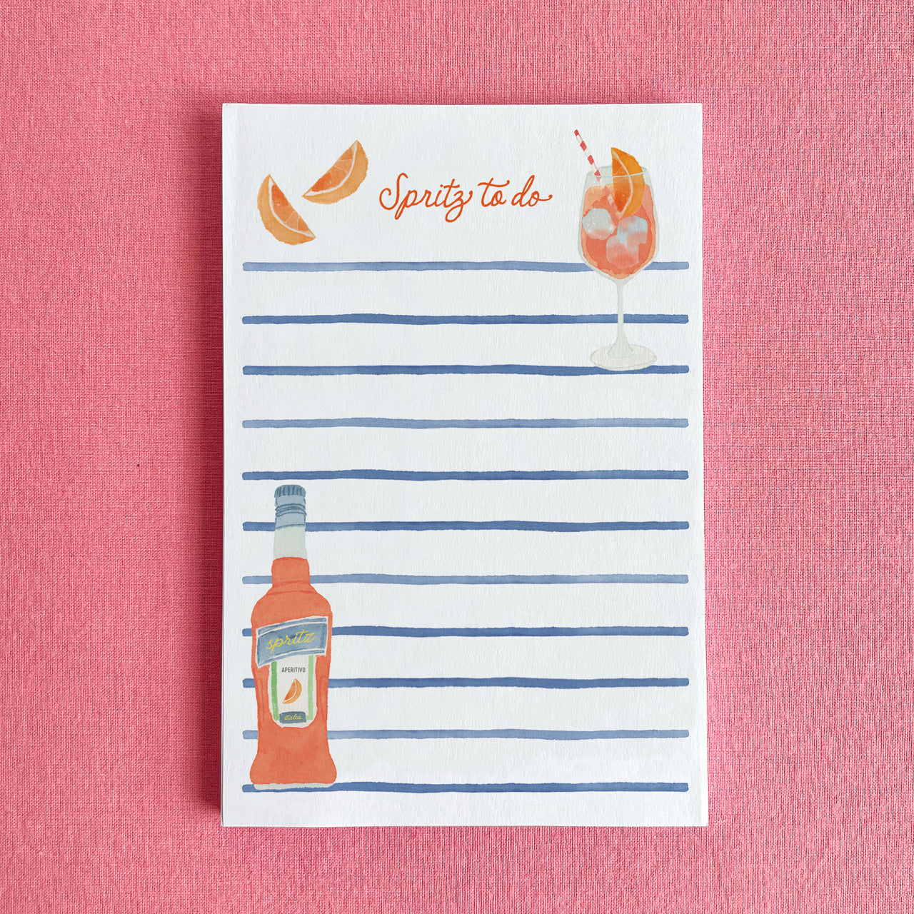 Spritz To Do Aperol Spritz Notepad