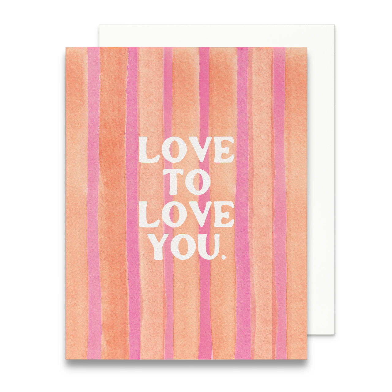 Love to Love You Greeting Card by Gert & Co