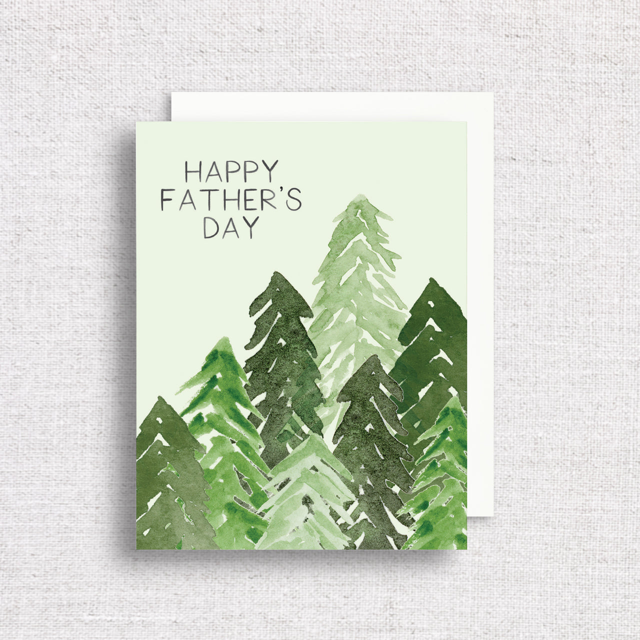 Happy Father's Day Forest Greeting Card