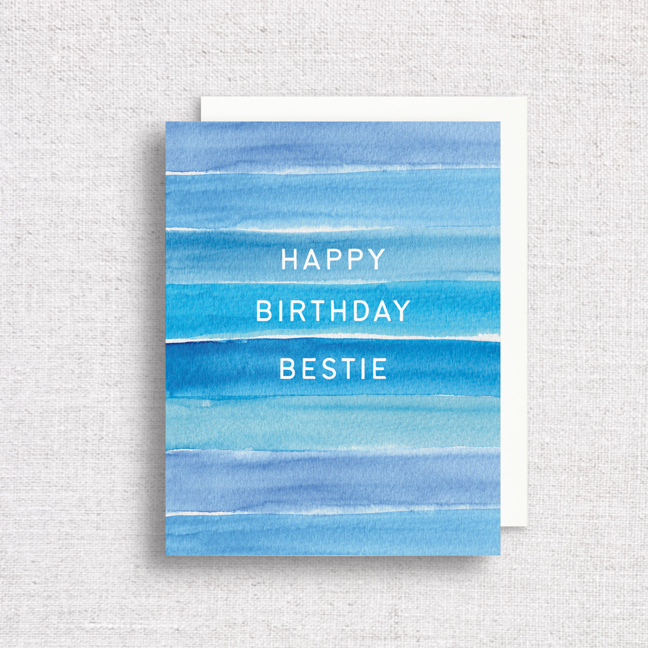Happy Birthday Bestie Greeting Card by Gert & Co
