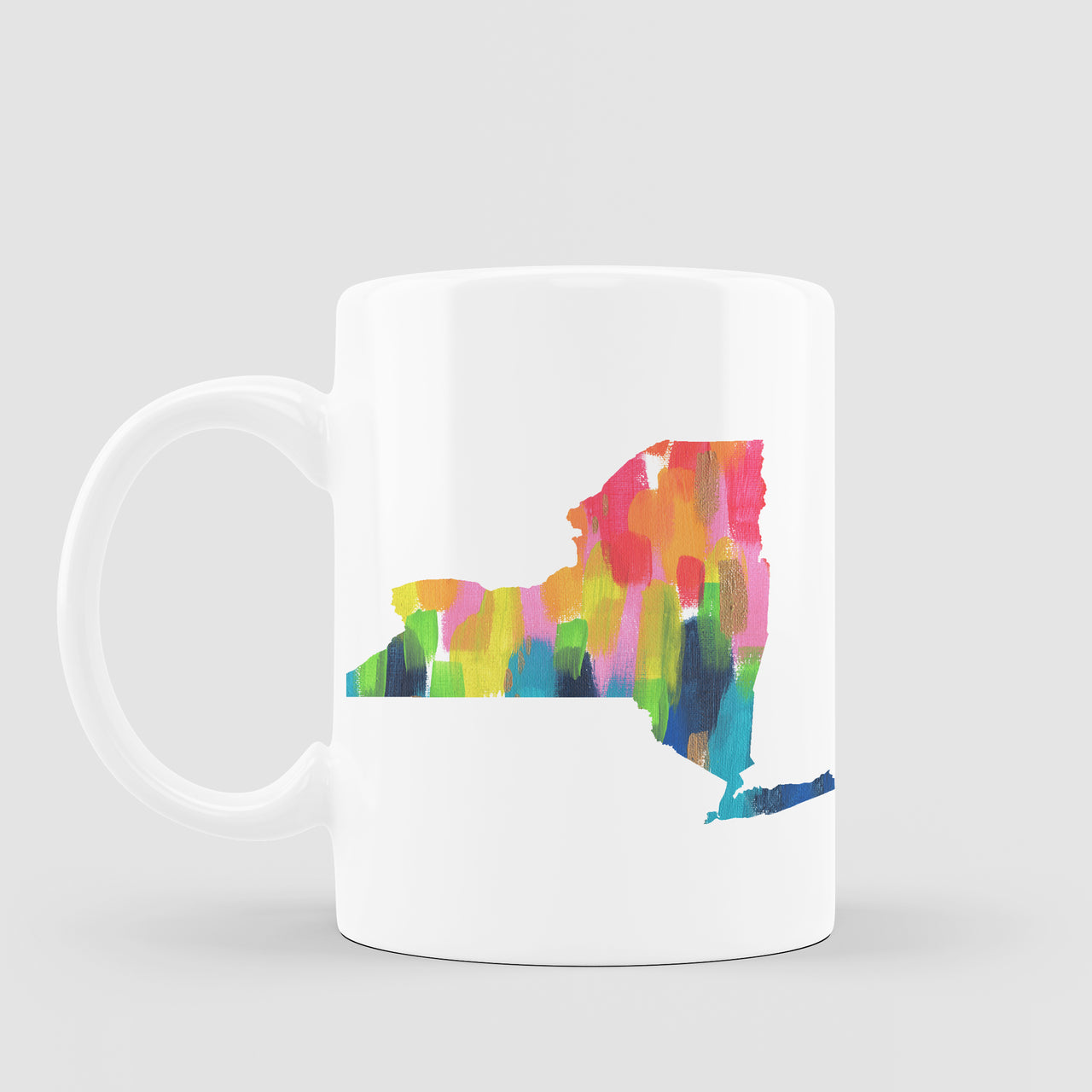 new york rainbow coffee mug by gert & co