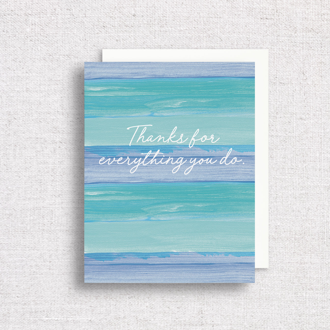 Thanks for Everything You Do Greeting Card by Gert & Co