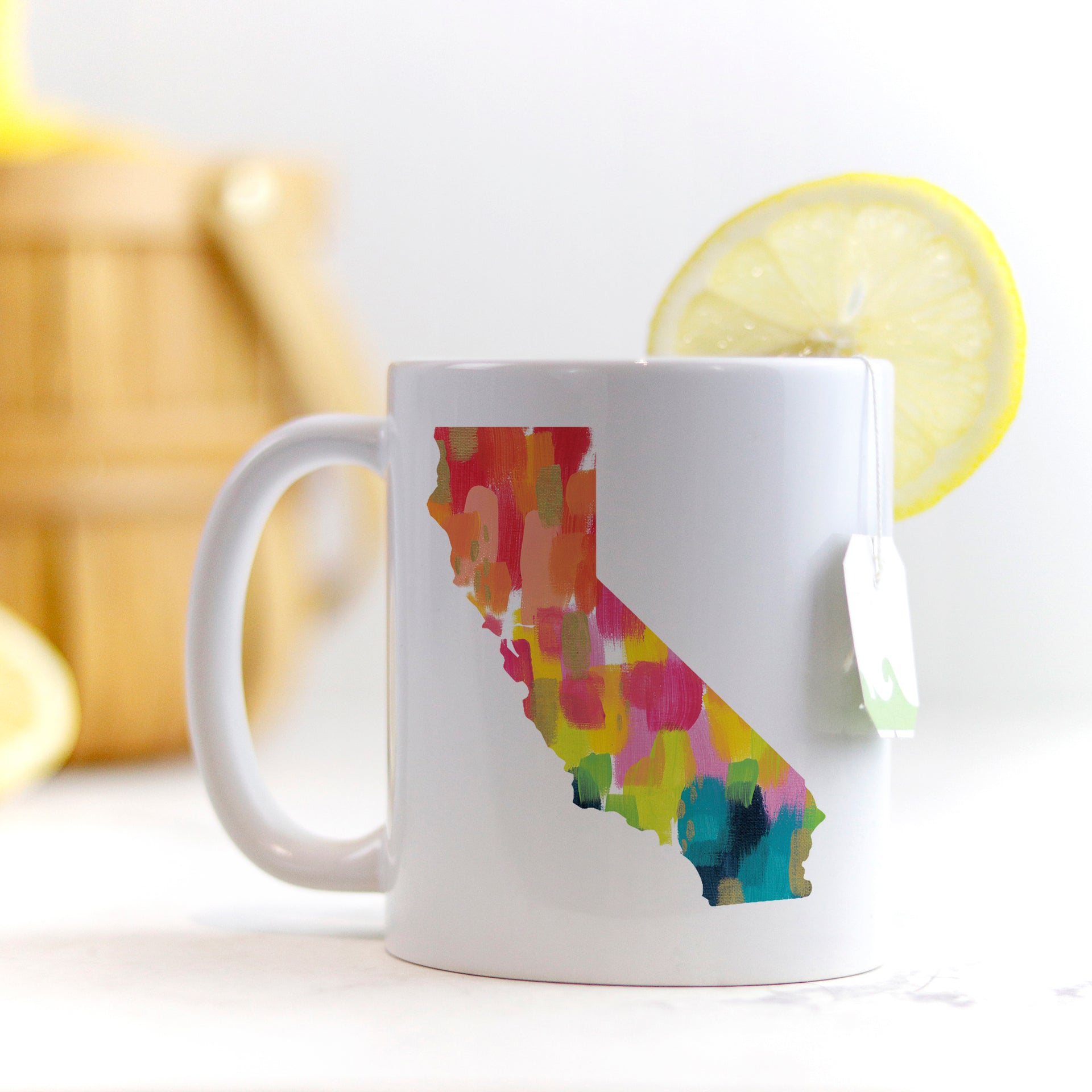 California Pride Rainbow Coffee Mug by Gert & Co
