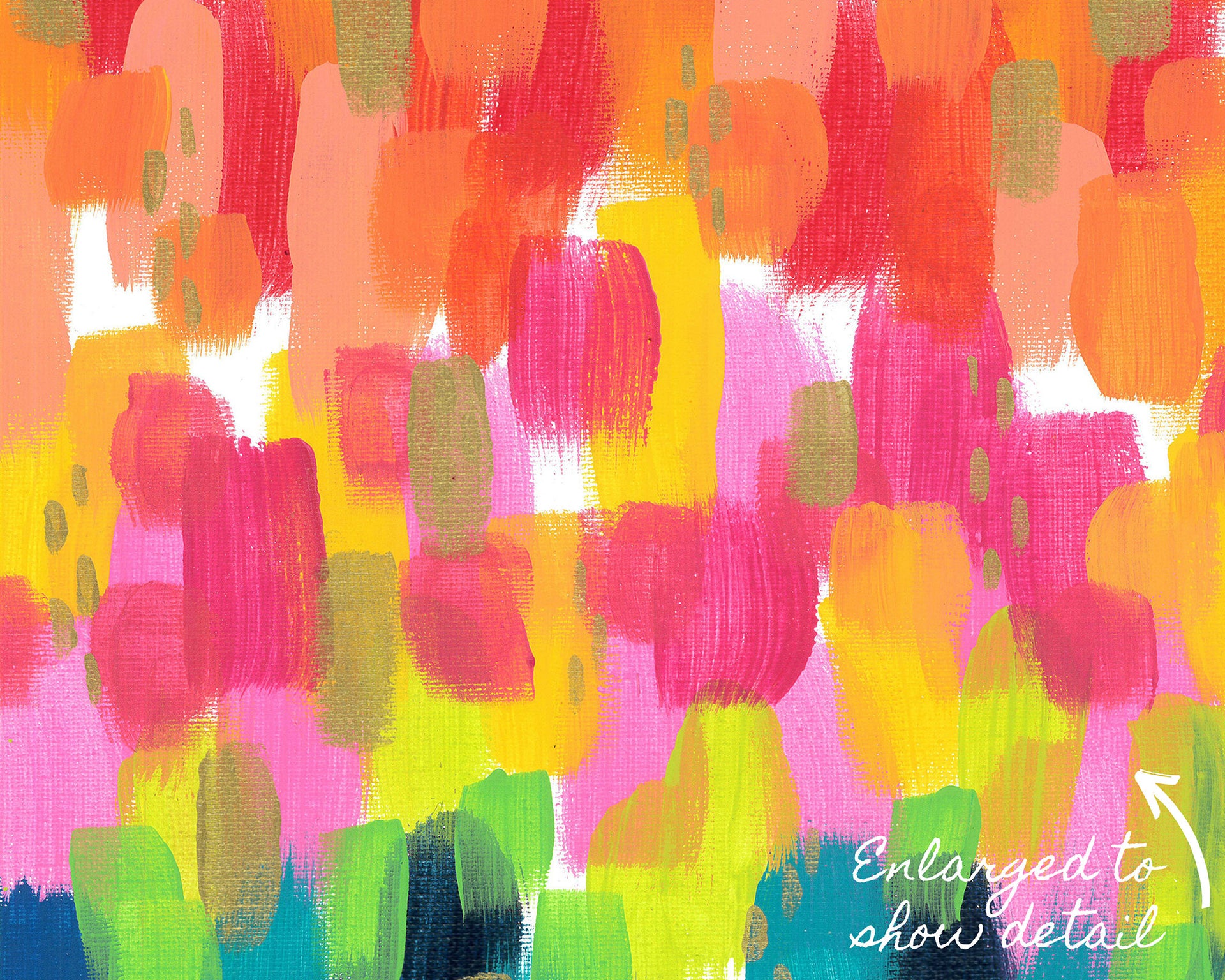 Rainbow Print Detail Image by Gert & Co