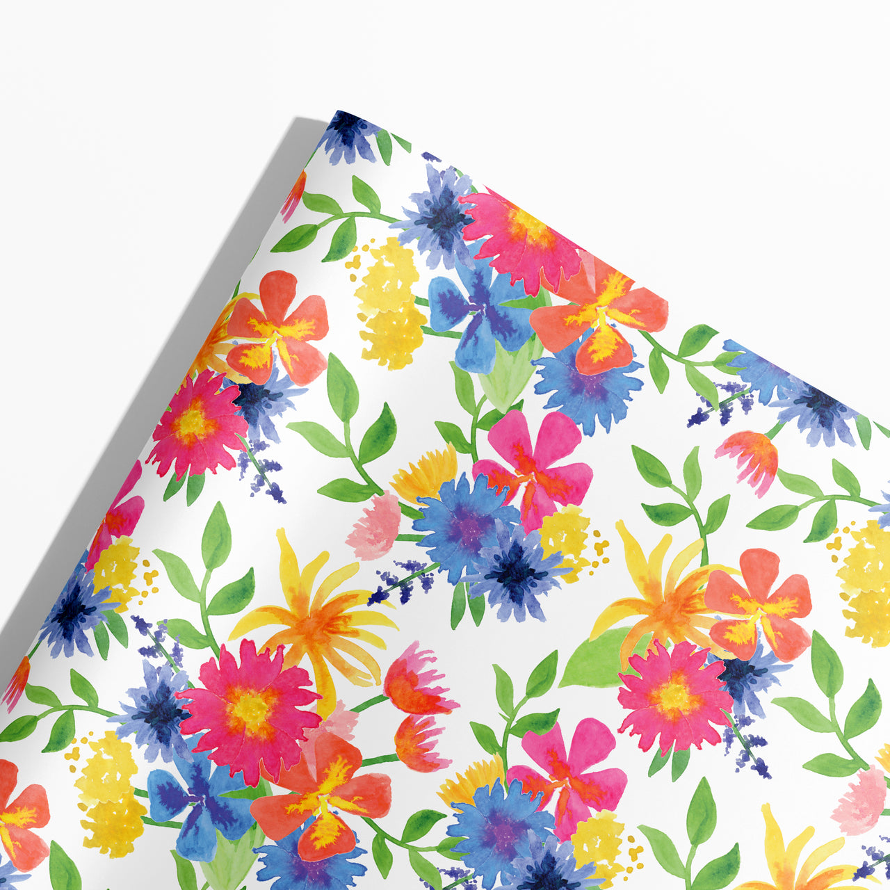 Bright Wildflowers Gift Wrap