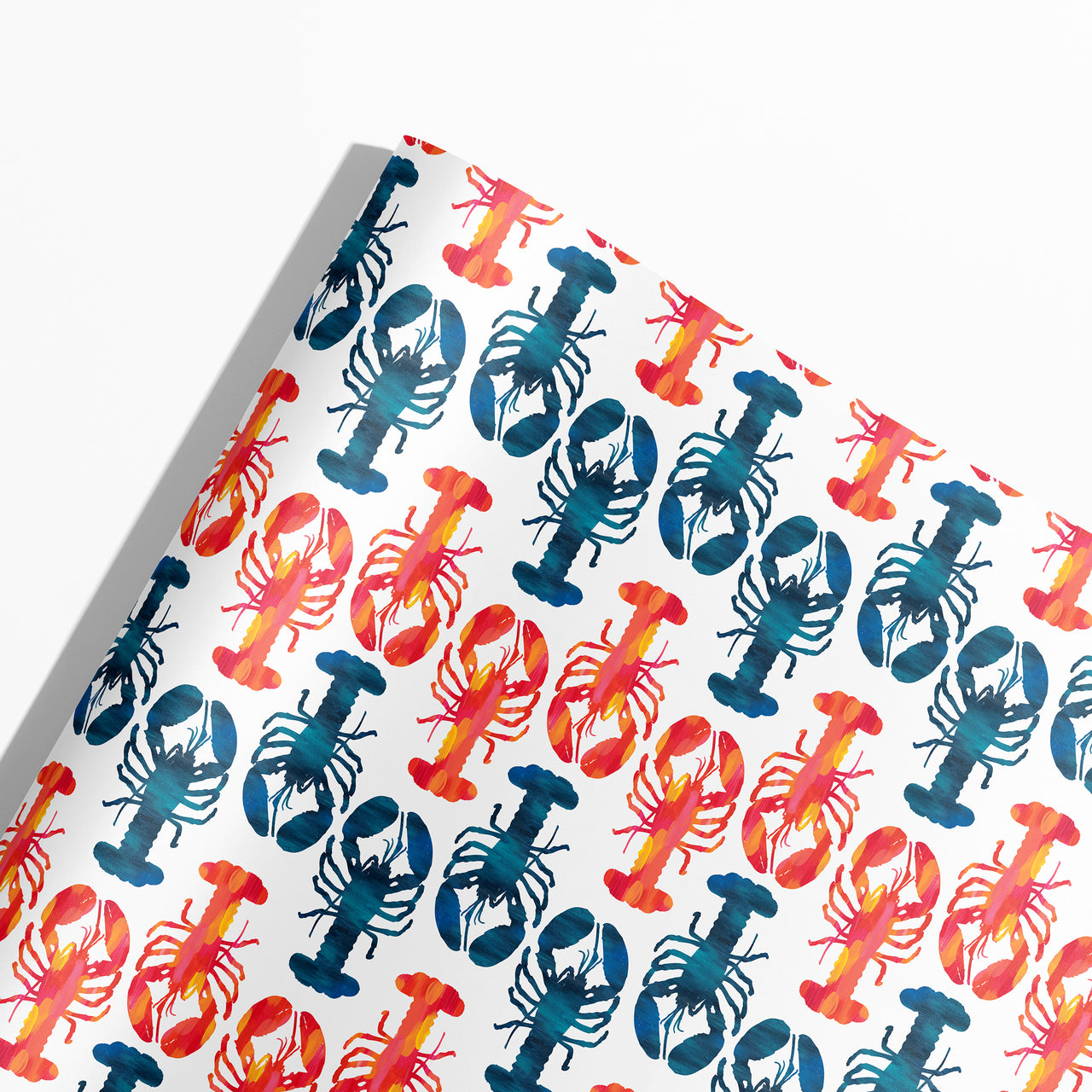 red and blue gift wrap by gert & co