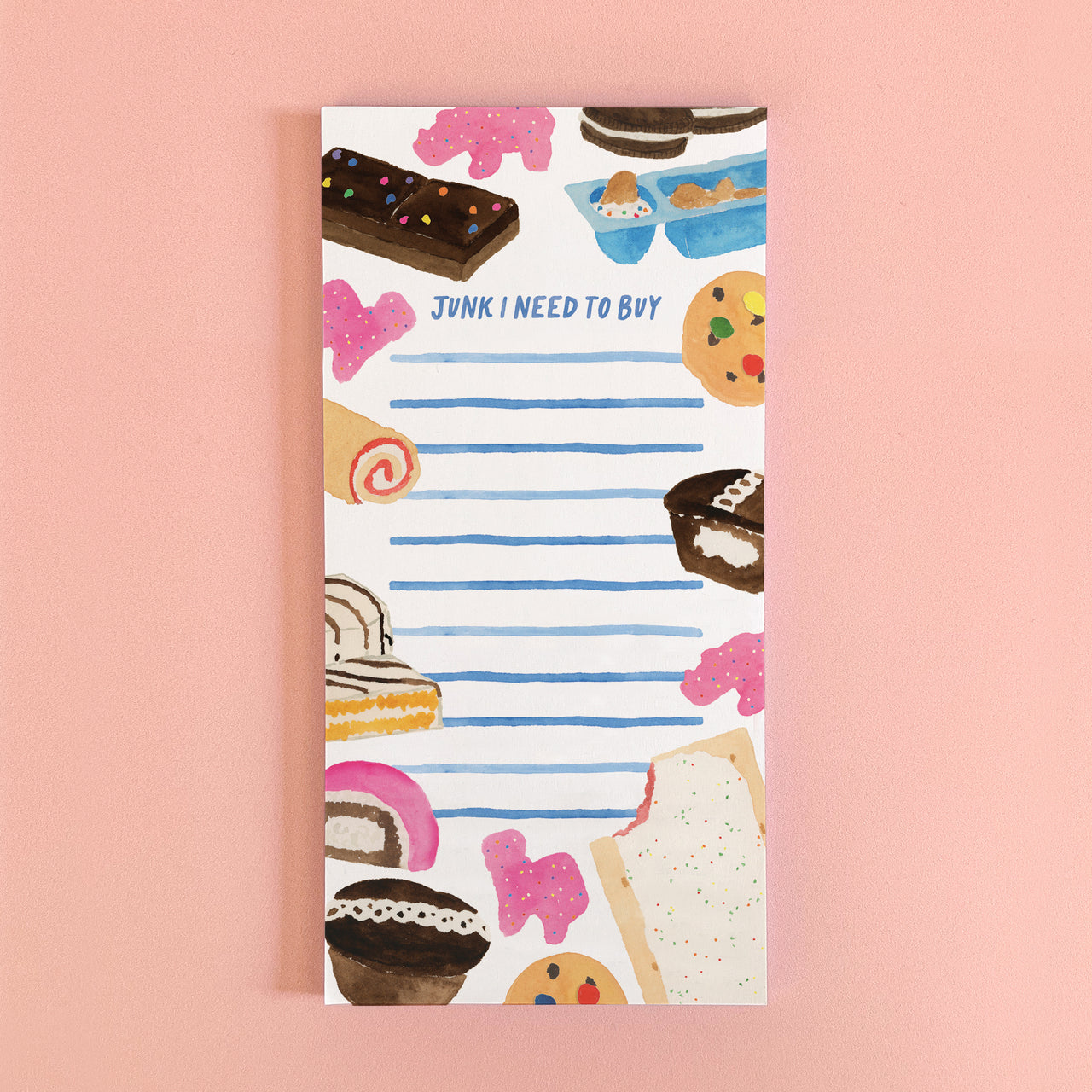Junk Food Notepad by Gert & Co