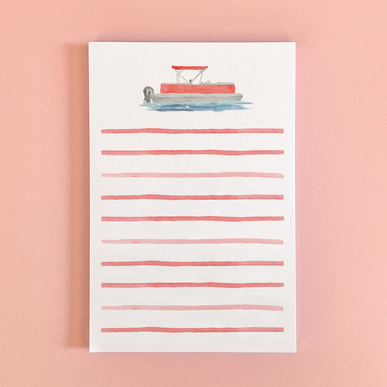 Pontoon Boat Notepad