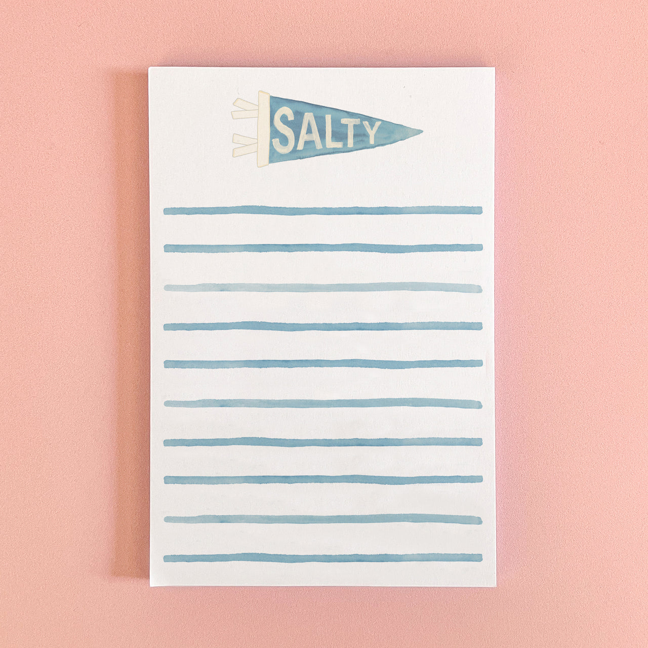 Notepad with 'Salty' design