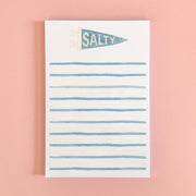 Notepad with 'Salty' design