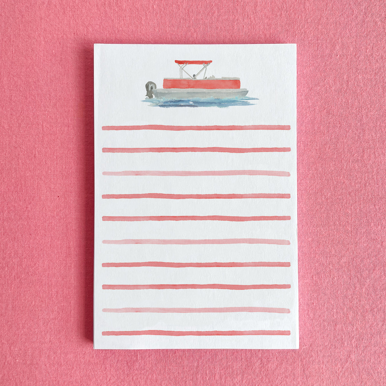 Pontoon Boat Notepad by Gert & Co