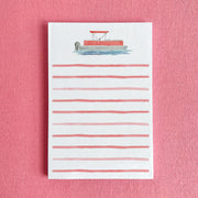 Pontoon Boat Notepad by Gert & Co