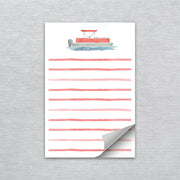 Pontoon Boat Notepad by Gert & Co