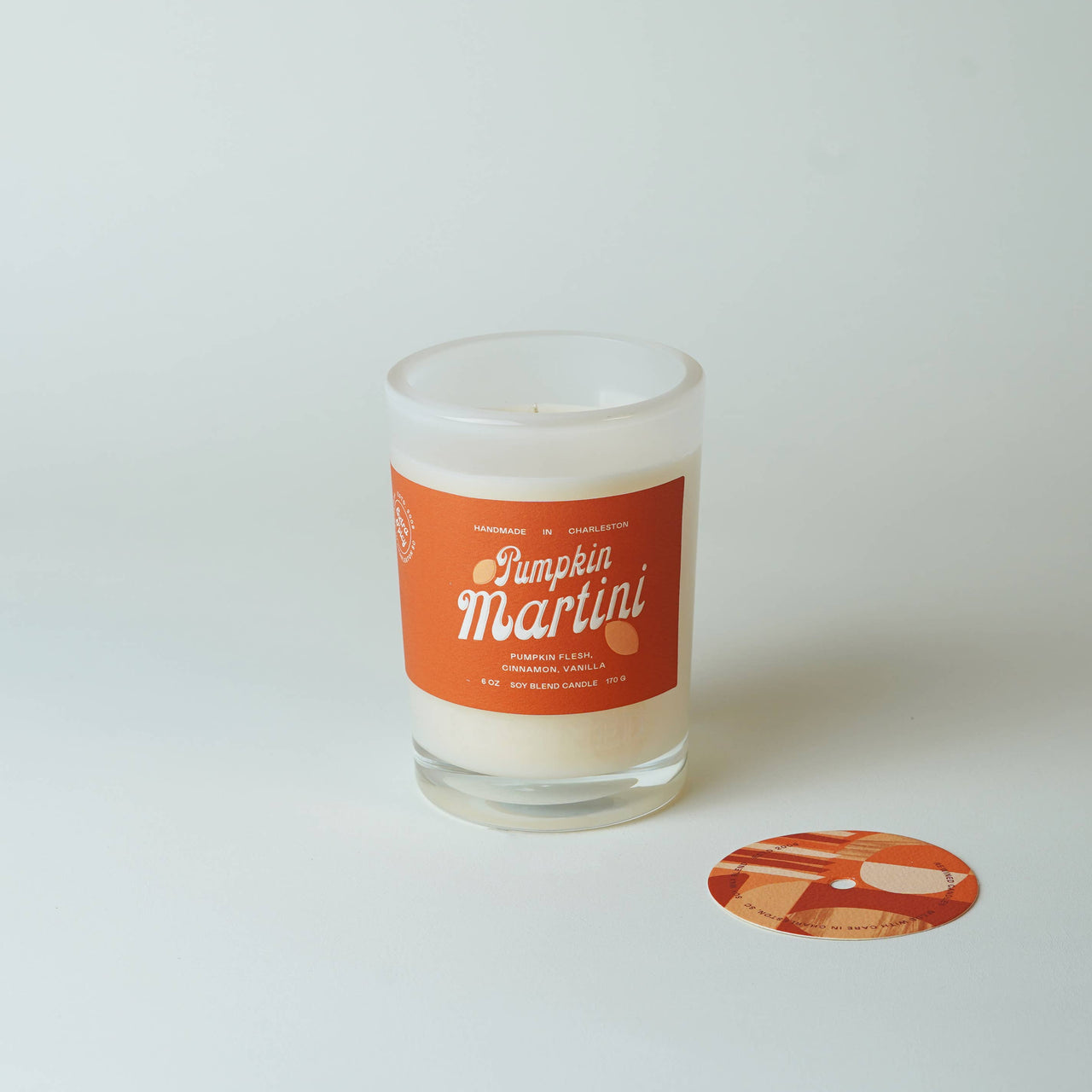 Pumpkin Martini Candle, 6 oz