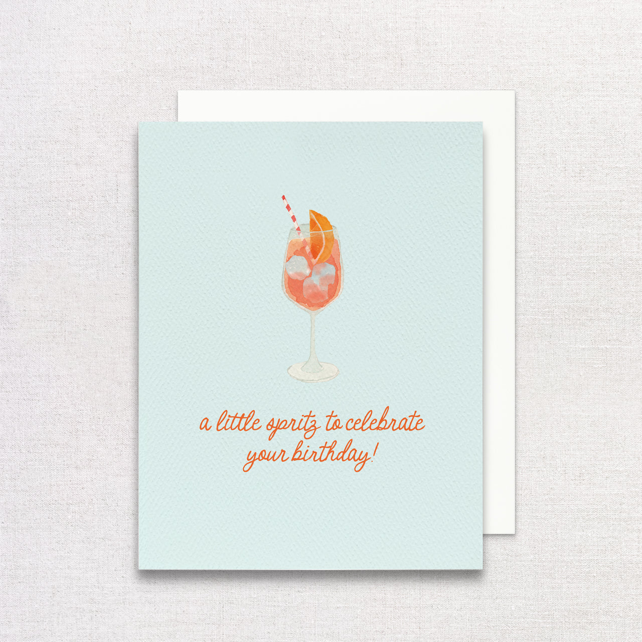 Aperol Spritz Birthday Greeting Card