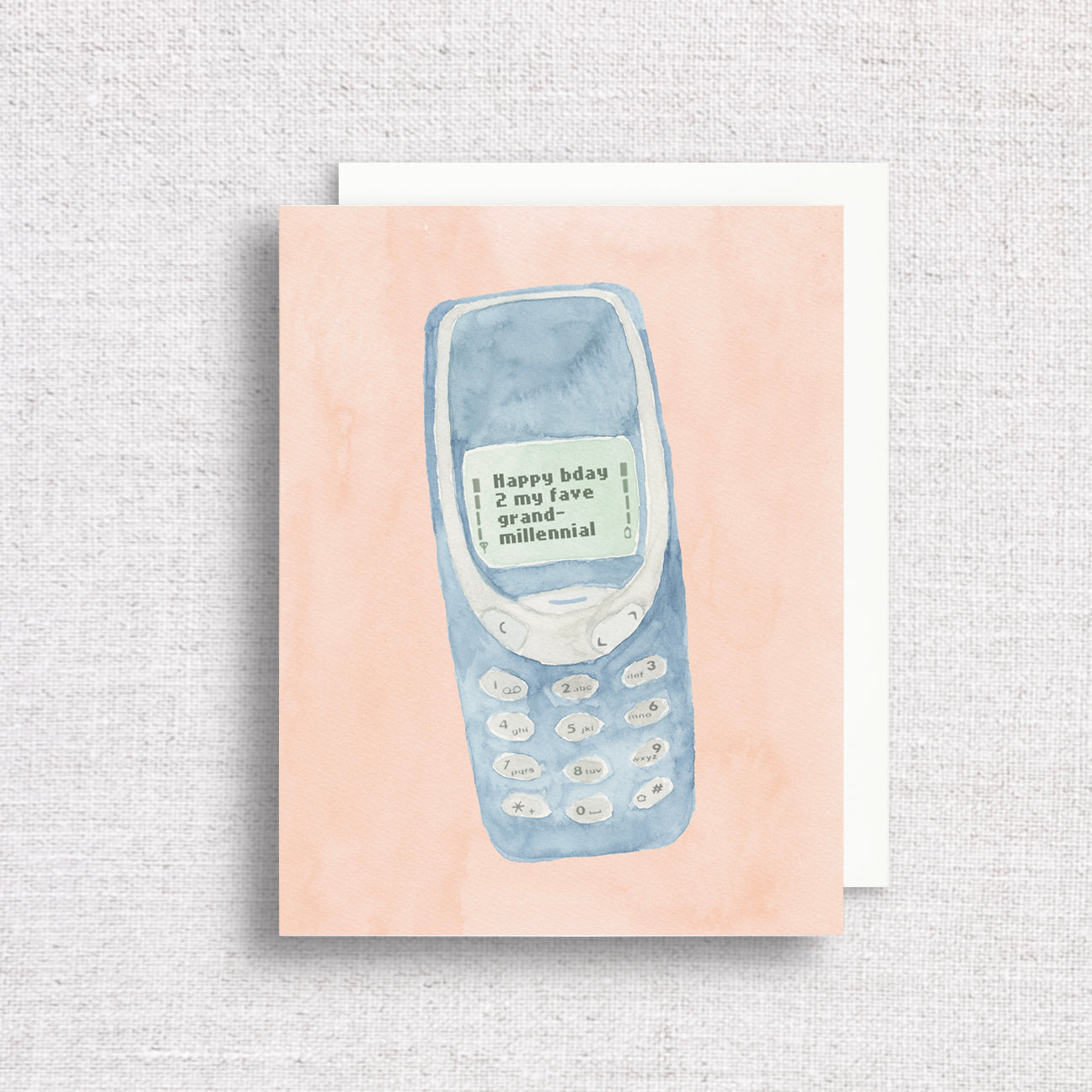 Grandmillenial Birthday Greeting Card by Gert & Co