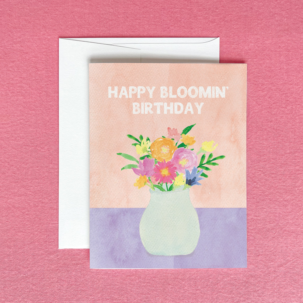Happy Bloomin' Birthday Greeting Card by Gert & Co