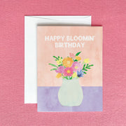 Happy Bloomin' Birthday Greeting Card by Gert & Co