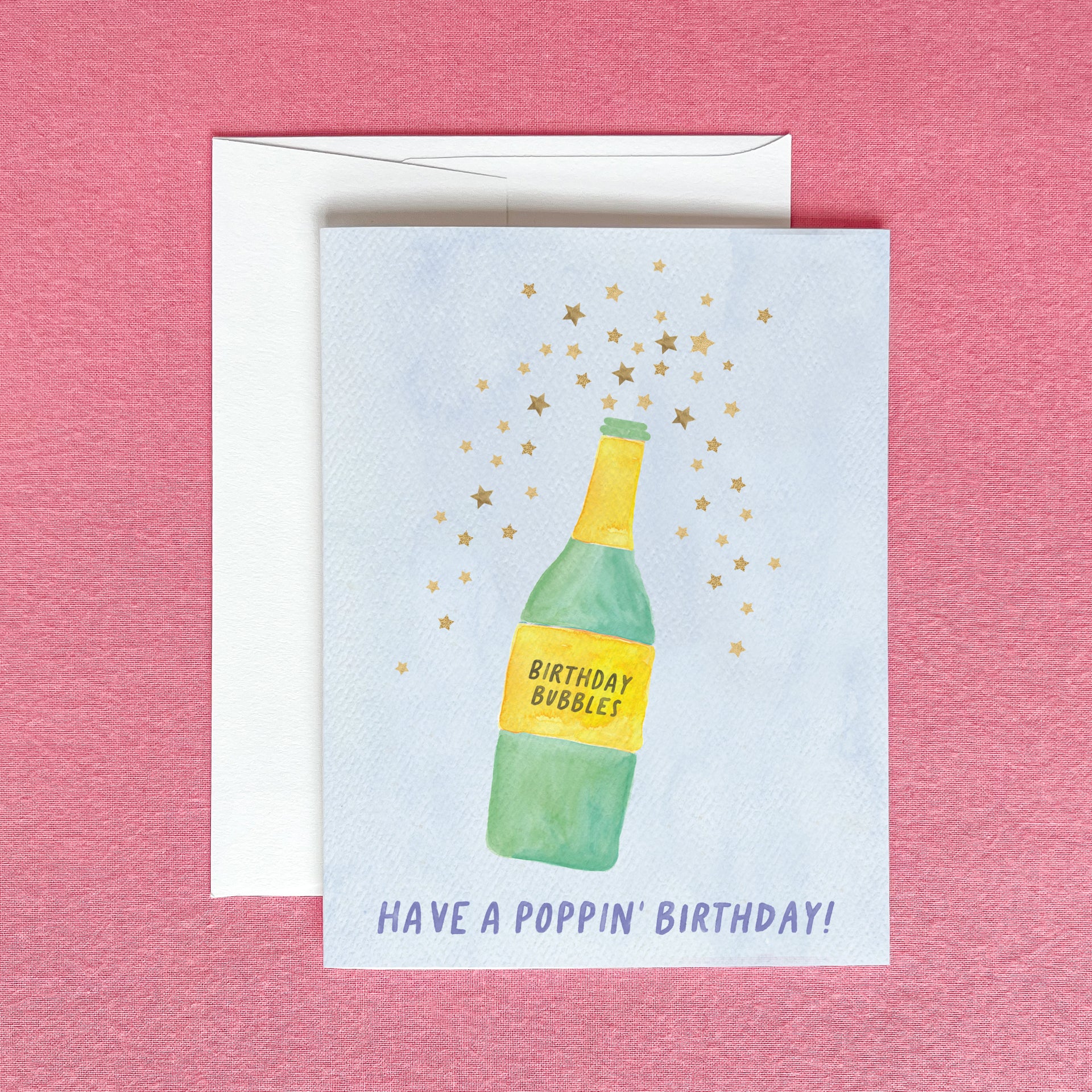 Birthday Bubbles Greeting Card by Gert & Co