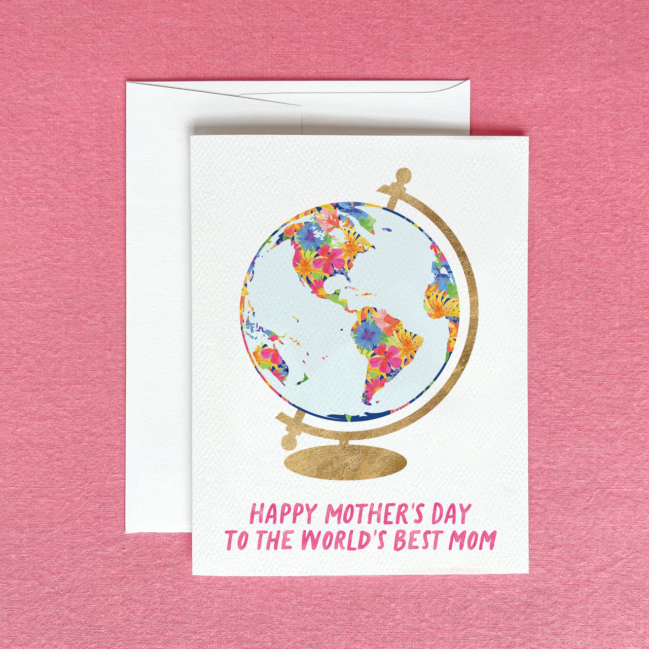 World's Best Mom Greeting Card by Gert & Co