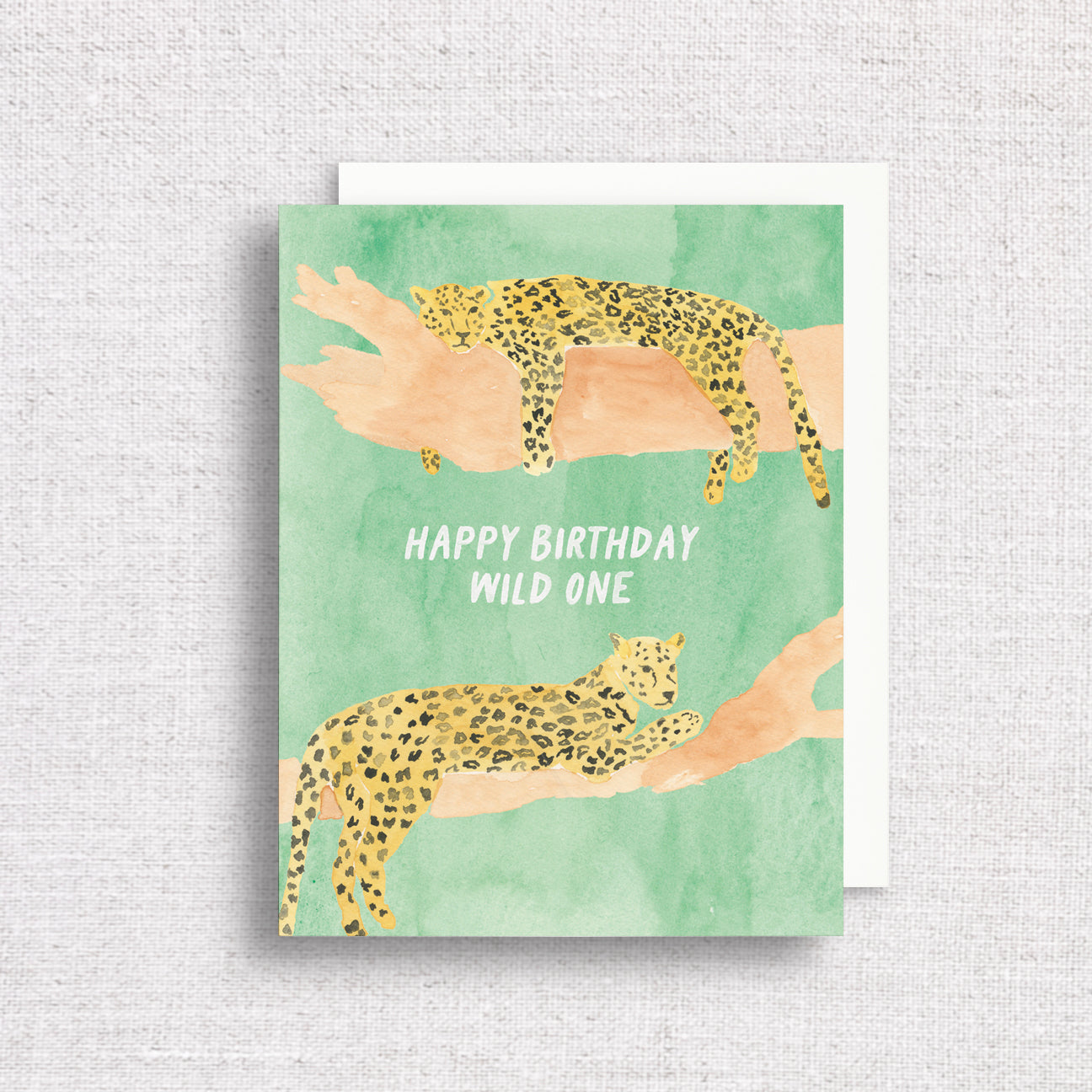 Happy Birthday Wild One Greeting Card by Gert & Co