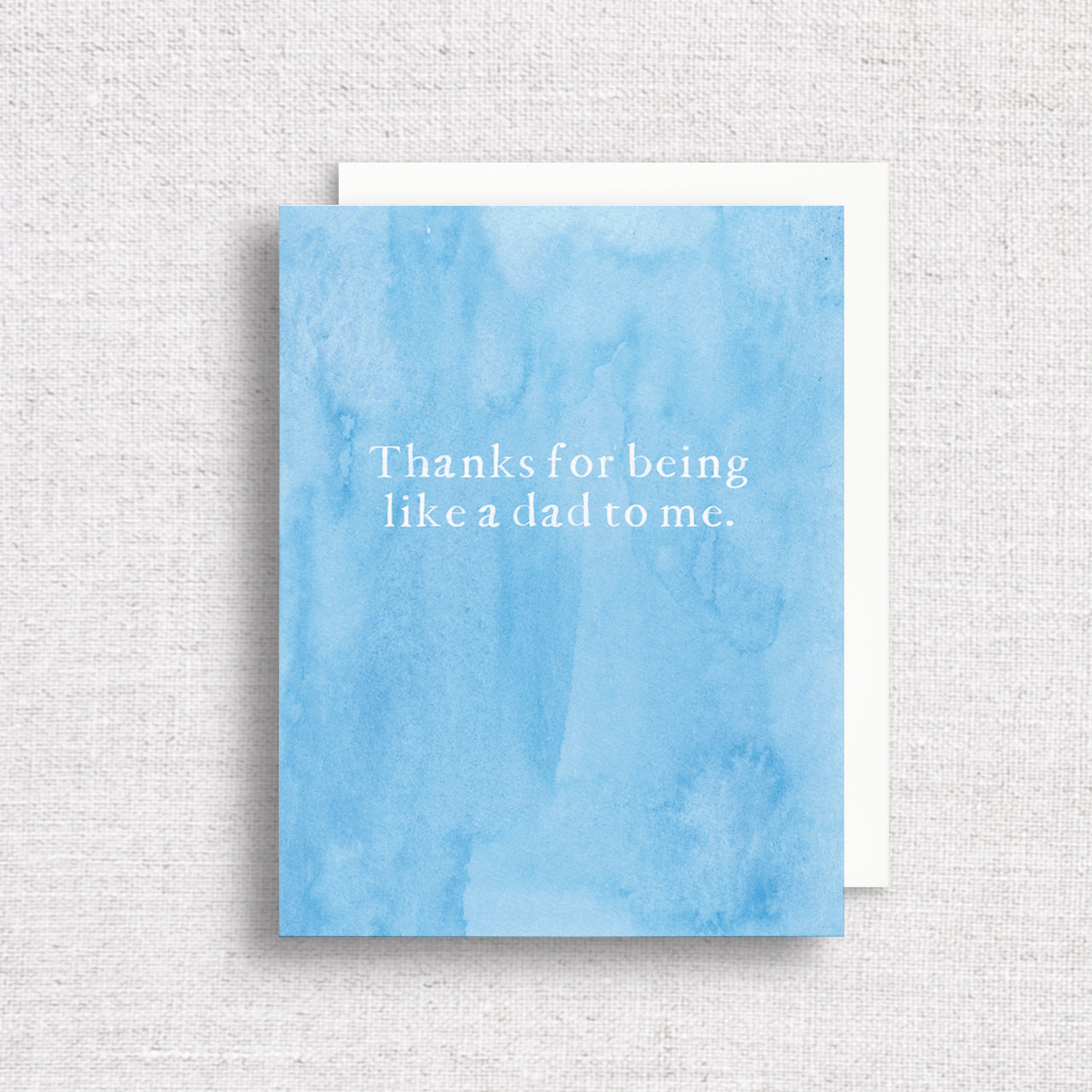 Thanks for Being Like a Dad to Me Greeting Card by Gert & Co