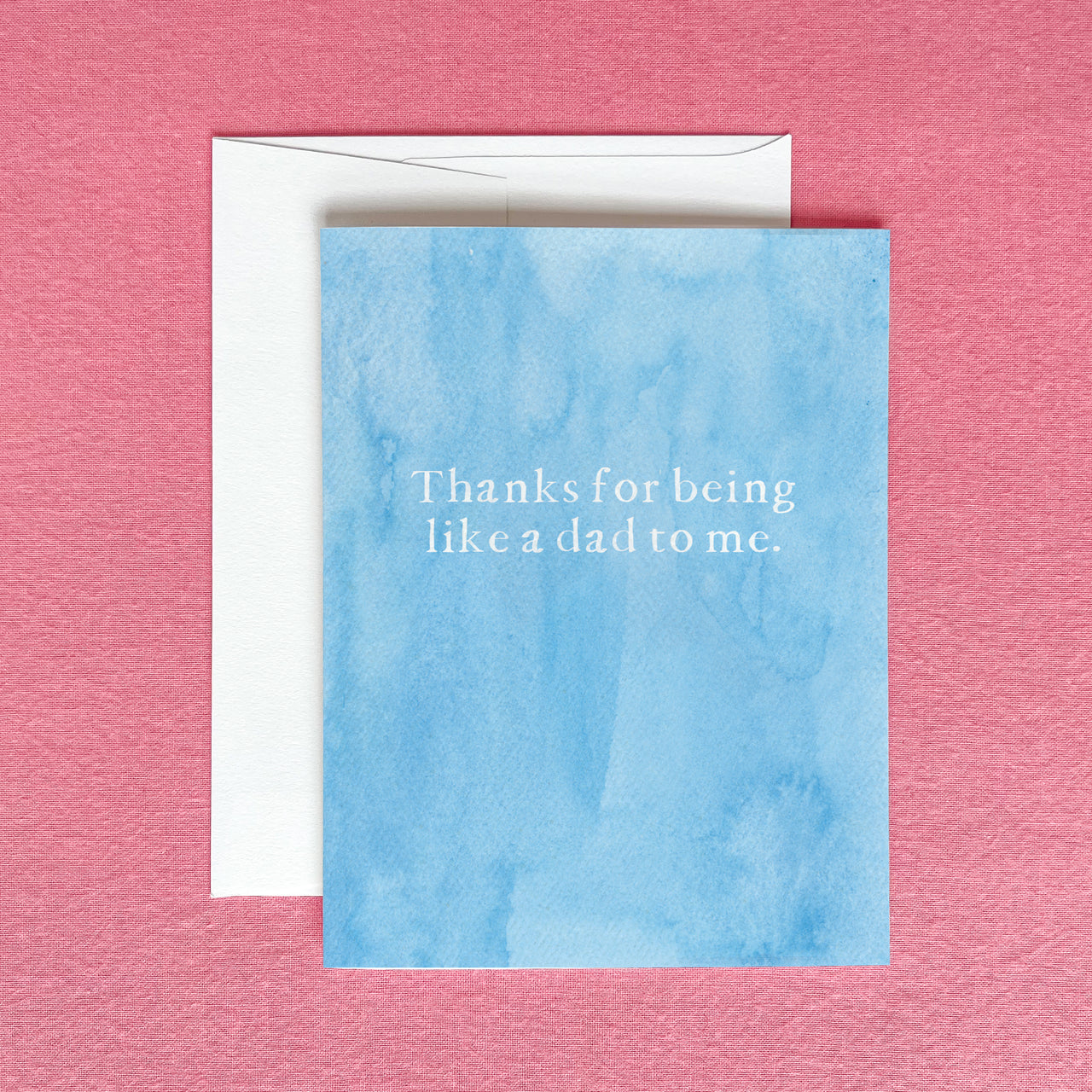 Thanks for Being Like a Dad to Me Greeting Card by Gert & Co