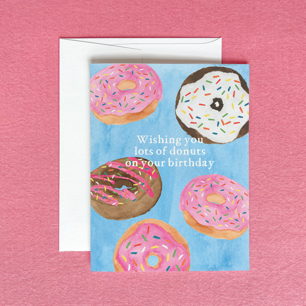 Donut Birthday Greeting Card by Gert & Co