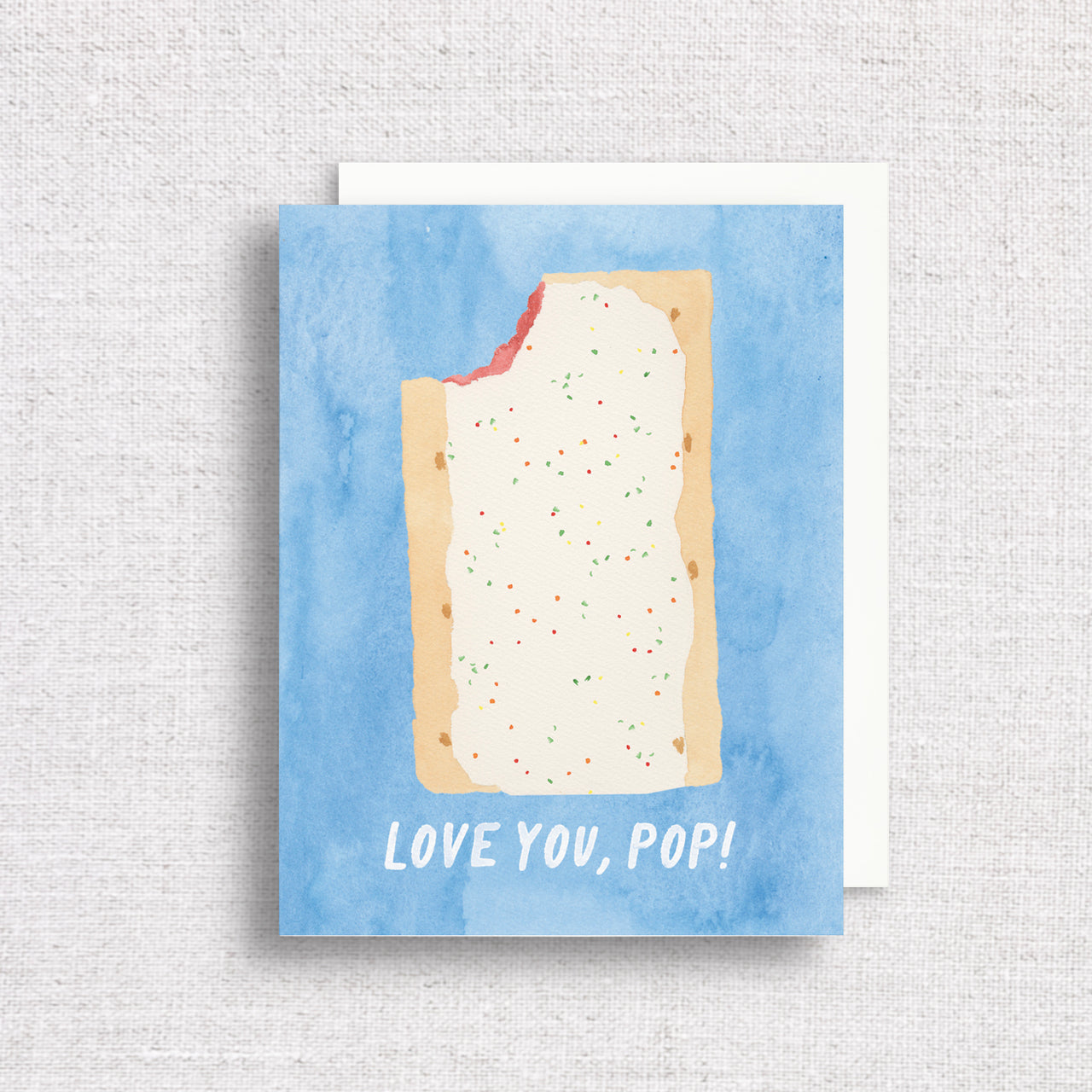 Love You, Pop Toaster Pastry Greeting Card by Gert & Co