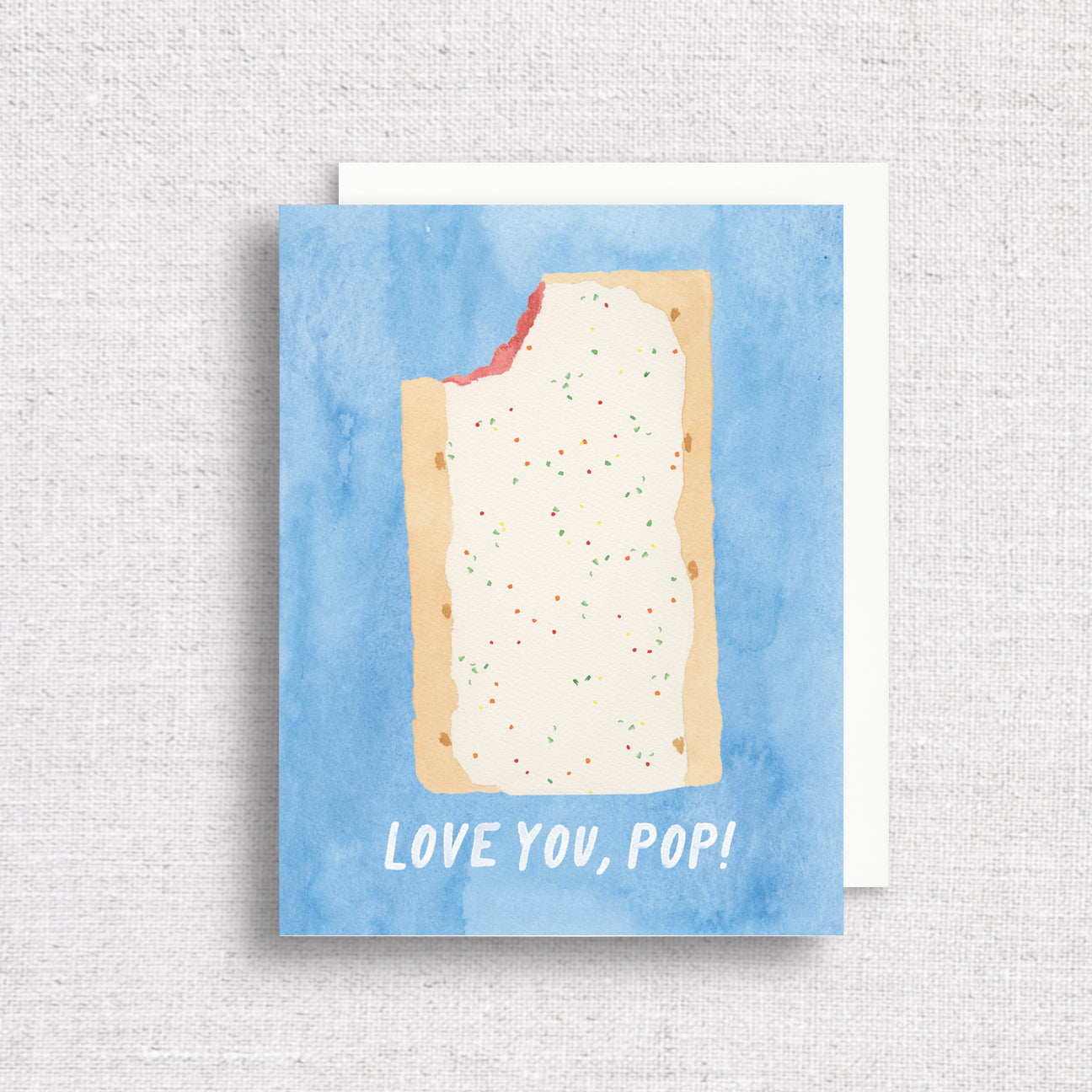 Love You, Pop Toaster Pastry Greeting Card by Gert & Co