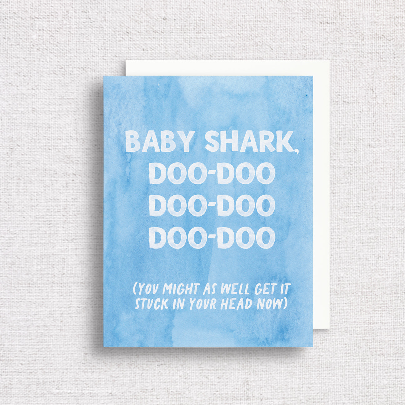 Baby Shark Greeting Card by Gert & Co