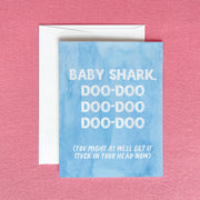 Baby Shark Greeting Card by Gert & Co