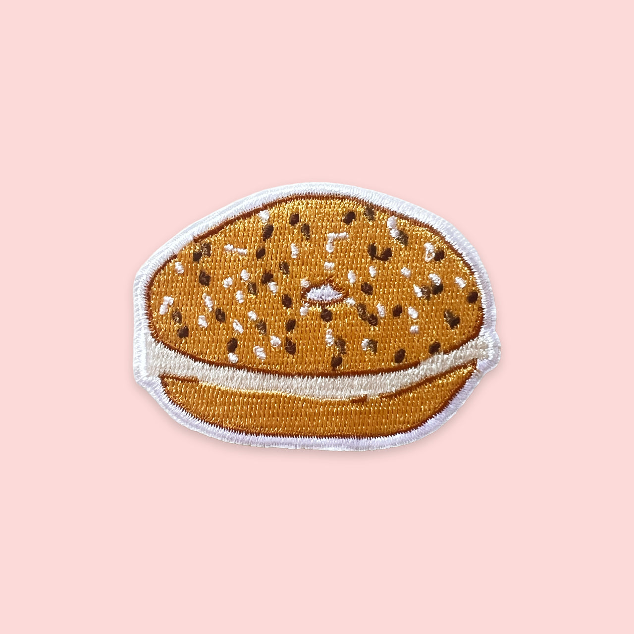 Everything Bagel Iron-On Patch