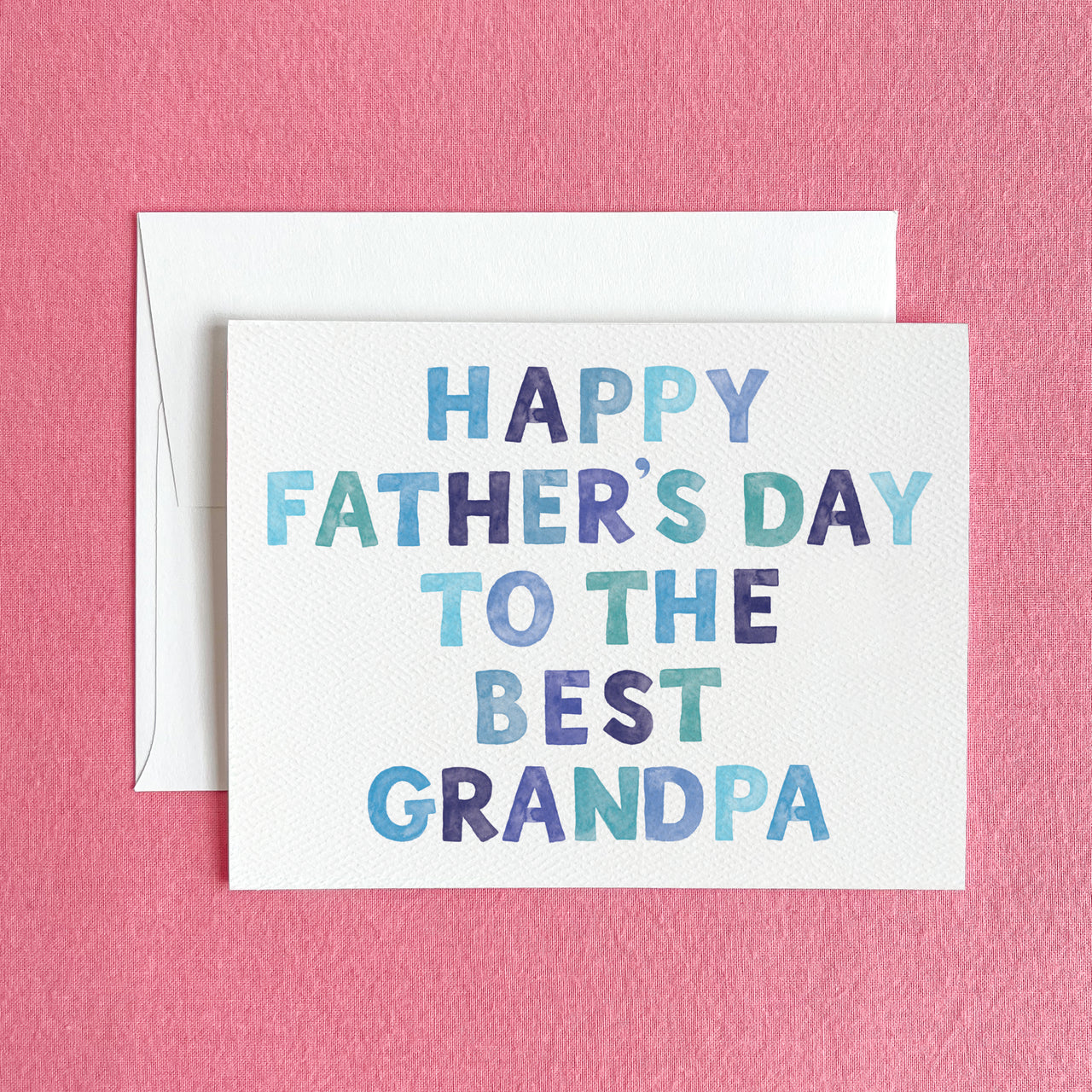 Happy Father's Day to the Best Grandpa Greeting Card by Gert & Co