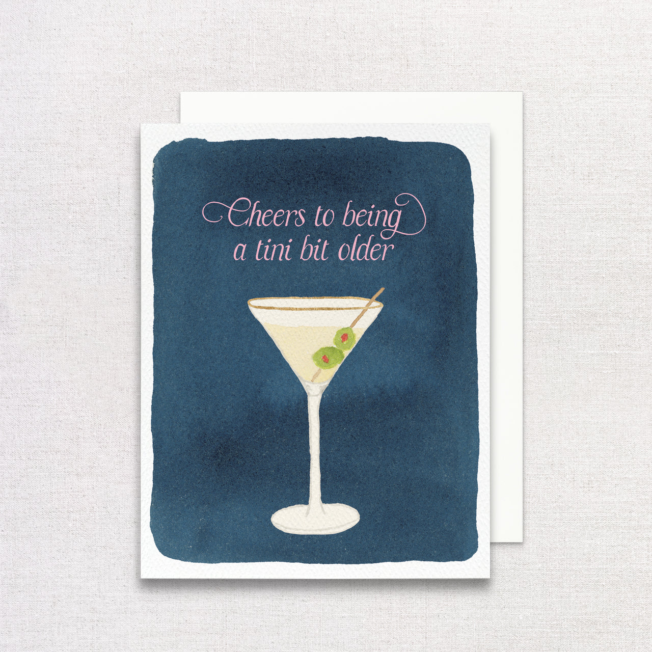 Dirty Martini Birthday Greeting Card by Gert & Co