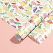 Cheese Board Gift Wrap by Gert & Co