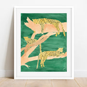 Lounging Cheetahs Art Print by Gert & Co