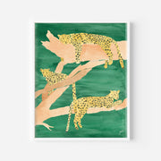 Lounging Cheetahs Art Print by Gert & Co